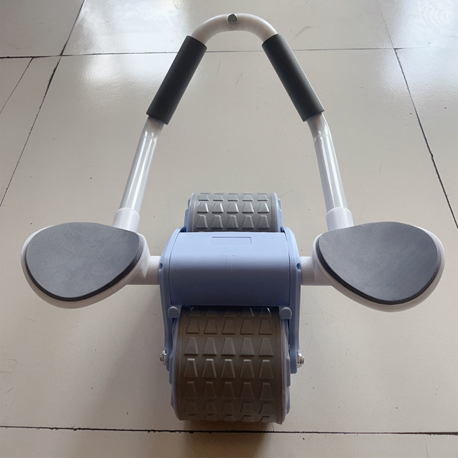 Sit Up Benches 2 In 1 Automatic Rebound Belly Wheel With Elbow Support 4D Roller Wheel Fitness Flat Plate Support dominal Workout Roler 230718