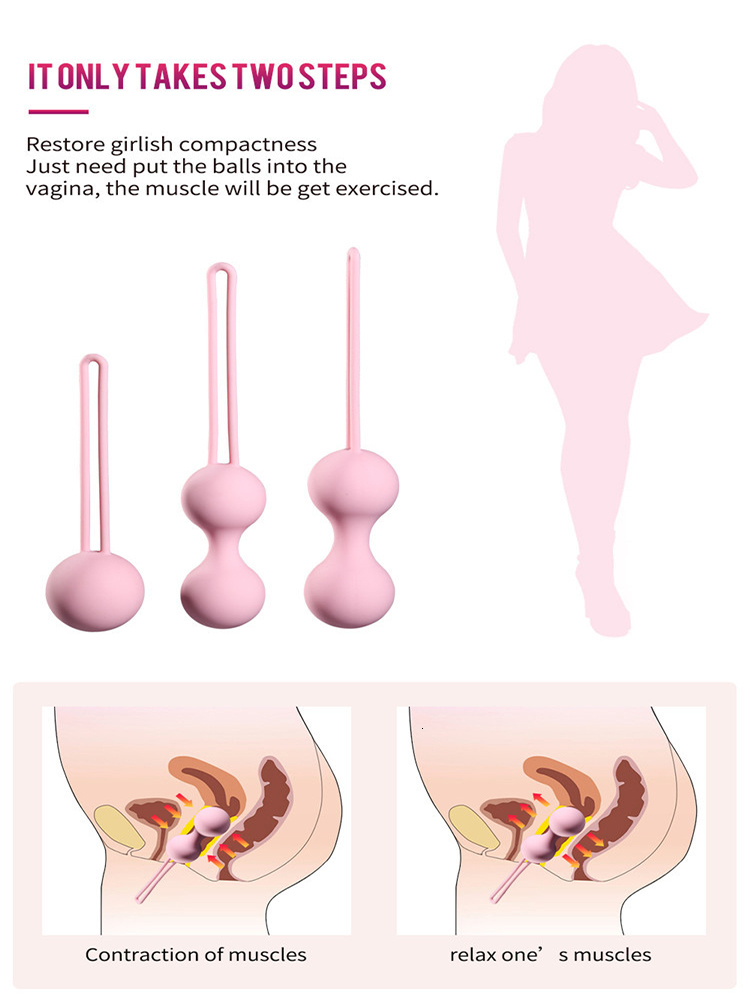Vibrators Safe silicone smart ball vibrator Kegel vaginal tightening sports machine sex toy female geisha fun store 230719