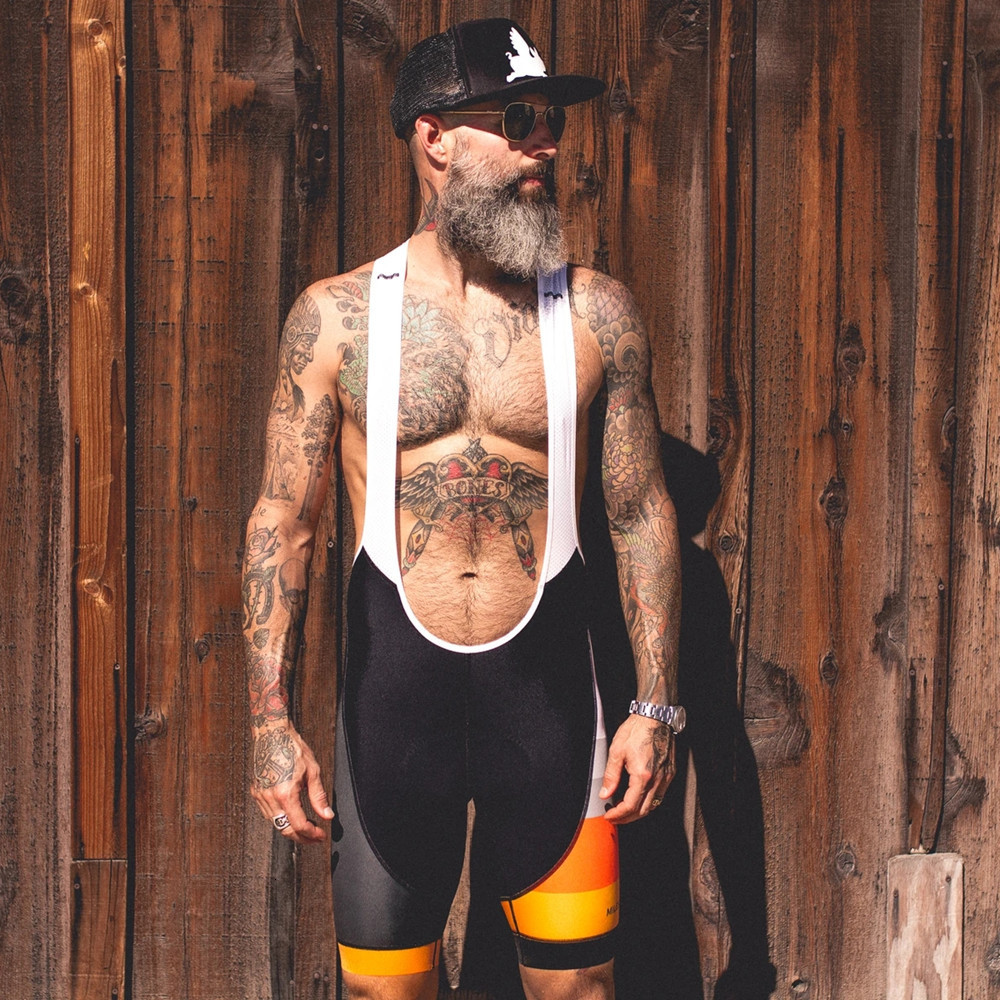 Cycling Bib Shorts USA Love The Pain Cycling Shorts Road MTB Knickers Men Bike Clothing Hombre Riding Pants Ropa Ciclismo Anti-Wear Bib Shorts Suit 23