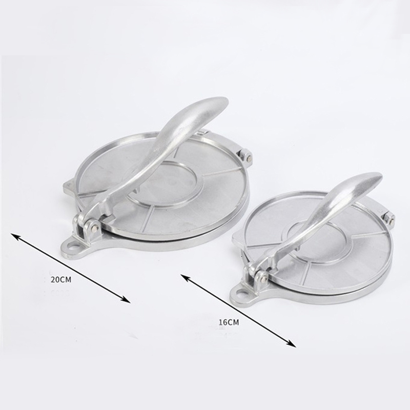 Baking Pastry Tools DIY Tortilla Press Maker Aluminium Alloy Manual Corn Tortillas Dough Pressing Kitchen Bakeware Cooking Accessories 230719