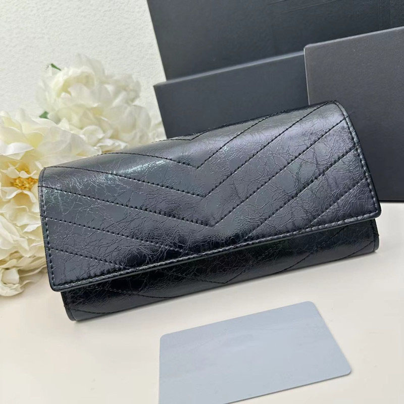 Designer Women folded wallet leather clutch purse coin purses card holders