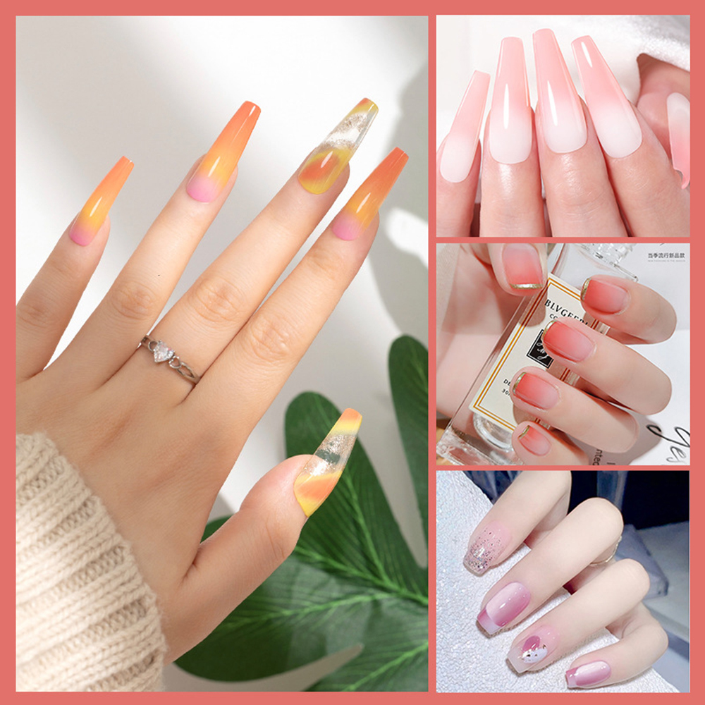 Nail Glitter 16 color fashionable nail glitter suit gradual change solid powder pigment dust gel nail polish art varnish DIY decorative skills 230718