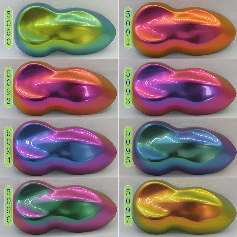 Nail Glitter 25g/bag chameleon color transfer epoxy resin pigment chameleon color change mica powder 230718