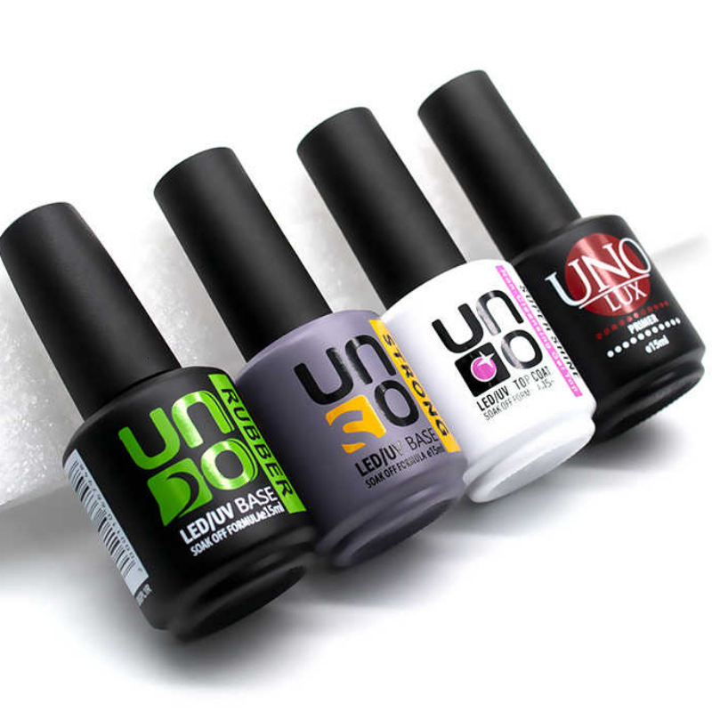 Nail Treatments QI DUN's latest 15ml Soak Off UV mixed nail polish semi permanent nail polish thick rubber elastic base gel varnish based coating
