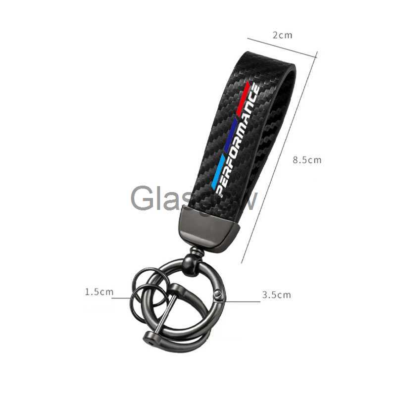Car Key Keychain Carbon Fiber Car Zinc Alloy Keyrings Luxury for BMW M Power Performance M3 M5 X1 X3 X5 X6 E46 E39 E36 E60 E90 F10 F30 x0718