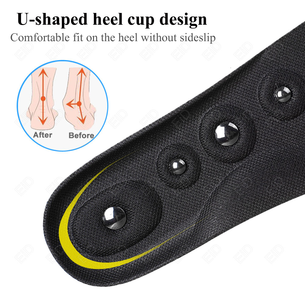 Shoe Parts Accessories EiD Big Magnets Foot Massage New Magnetic Insoles Feet Physiotherapy Therapy Acupressure Slimming for Weight Loss 230718