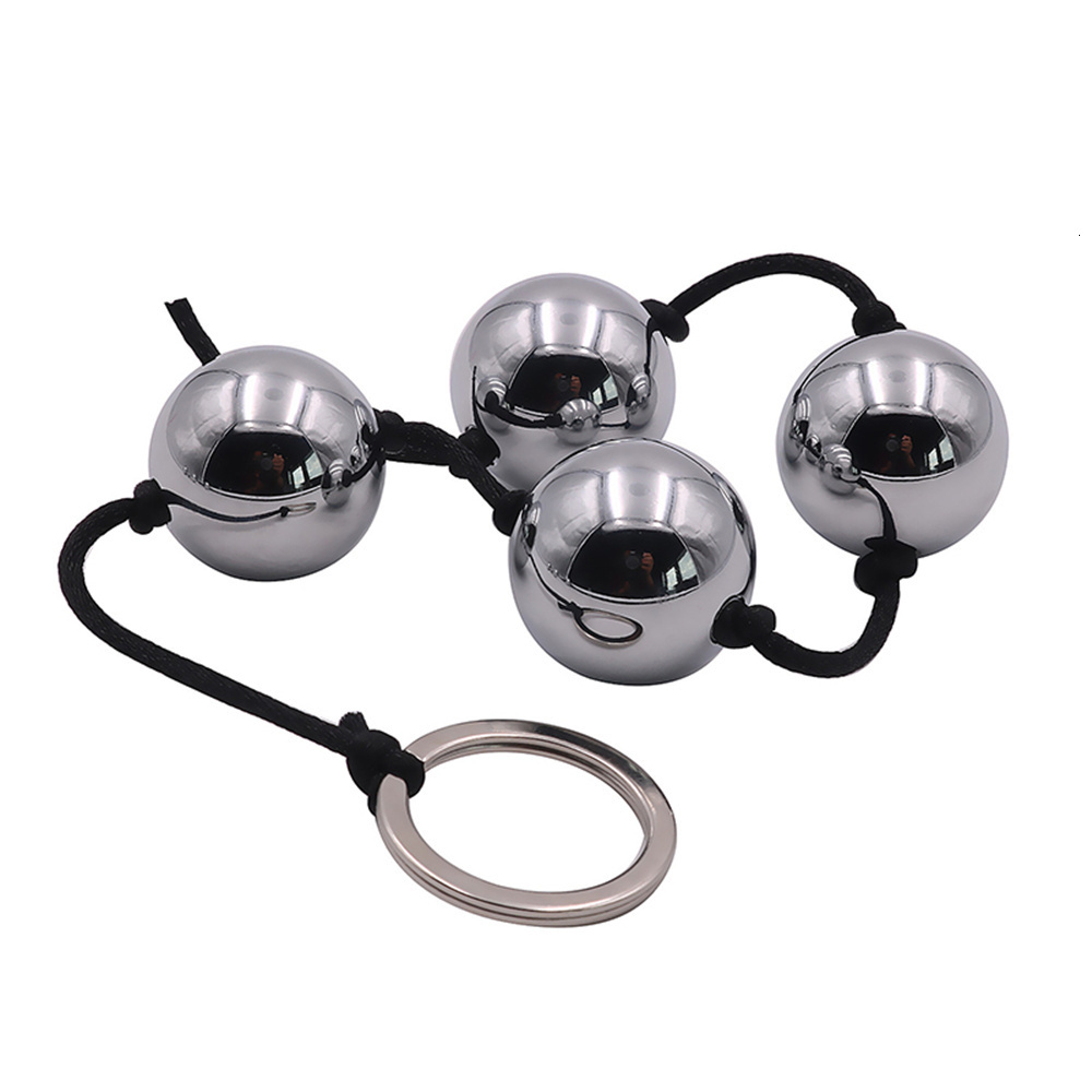 Vibrators Erotic Weighted Vaginal Balls Geisha Kegel Exerciser Metal Ben Wa Ball Anal Plug Adult Sex Toy 230719