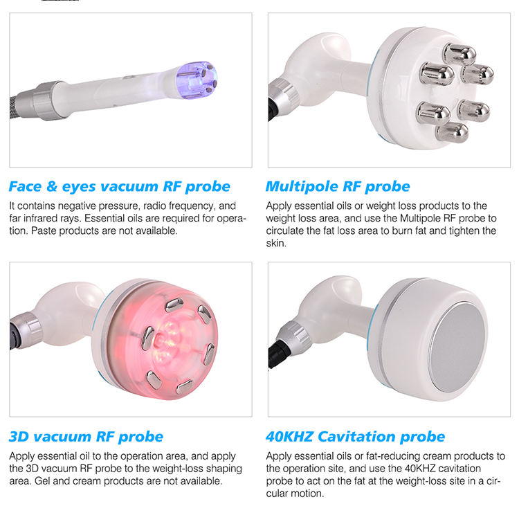 Portable V10 Body Shape Weight loss Vacuum 80K Cavitation Slimming Roller Shaping Massage Machine Fat Removal Face lift