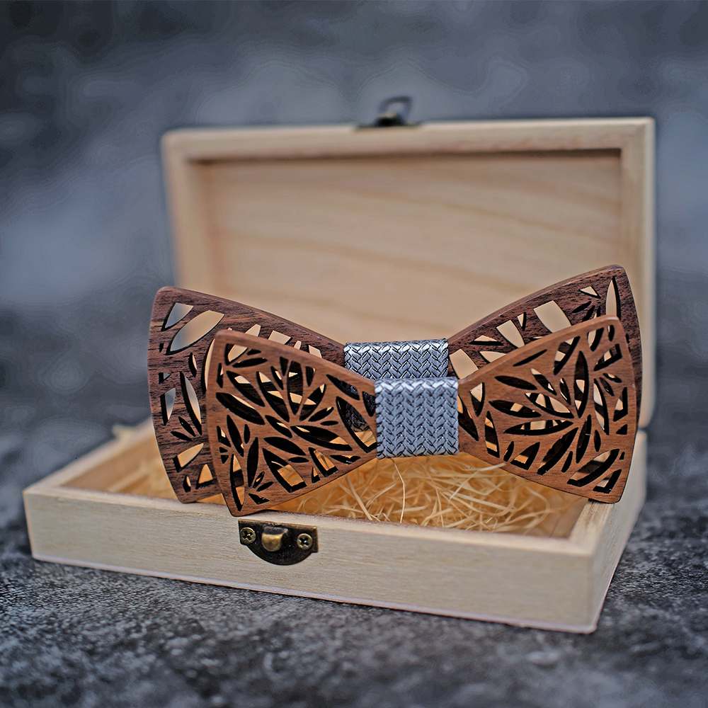 Bow Ties Vintage Floral Printed ParentChild Bowtie Sets Wooden Kids Pet Men Butterfly Party Dinner Wedding Tie Gift Accessory 230718