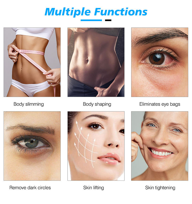 Portable V10 Body Shape Weight loss Vacuum 80K Cavitation Slimming Roller Shaping Massage Machine Fat Removal Face lift