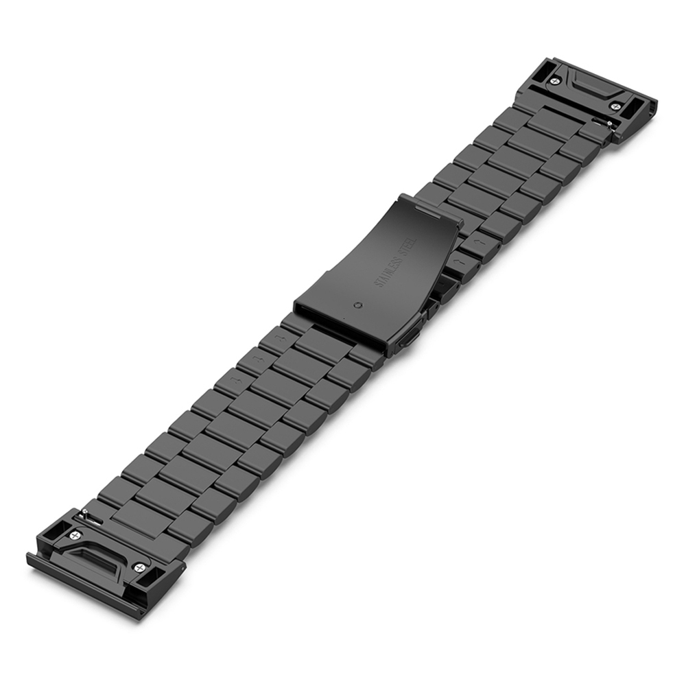 Watch Bands 22mm 26mm Metal Strap For Garmin 7 7X 6 6X Pro 5 5X Plus Quick Fit Bracelets Forerunner 935 945 Stainless Steel Wrist Band 230718
