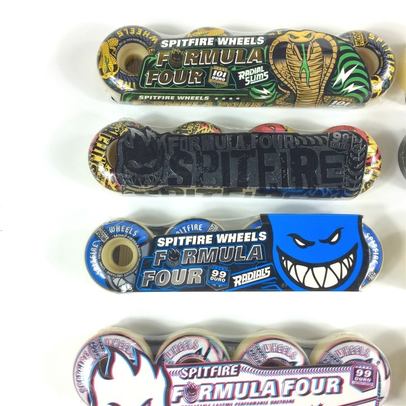 Sports Gloves Spitfire SHR Skateboard Wheel Professional High Resilience Size 54 32mm 99D 101D 52 32 53 32mm Hardness And Bearing Black 230720