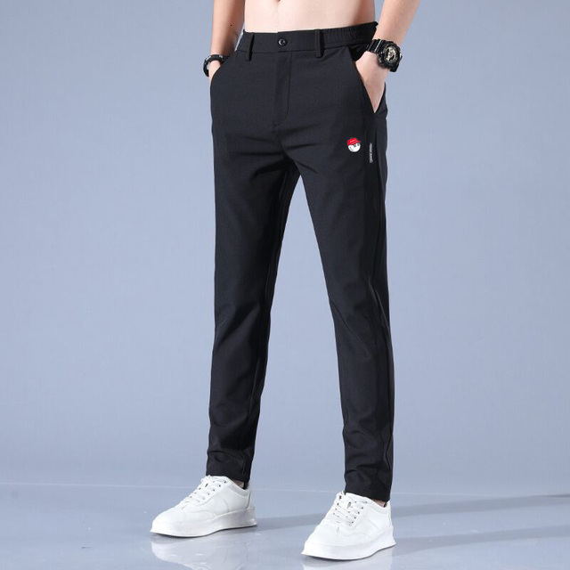 Men's Pants 2023 Springsummer Golf Embroidered Ball High Quality Elastic Fashion Casual Breathable 230720