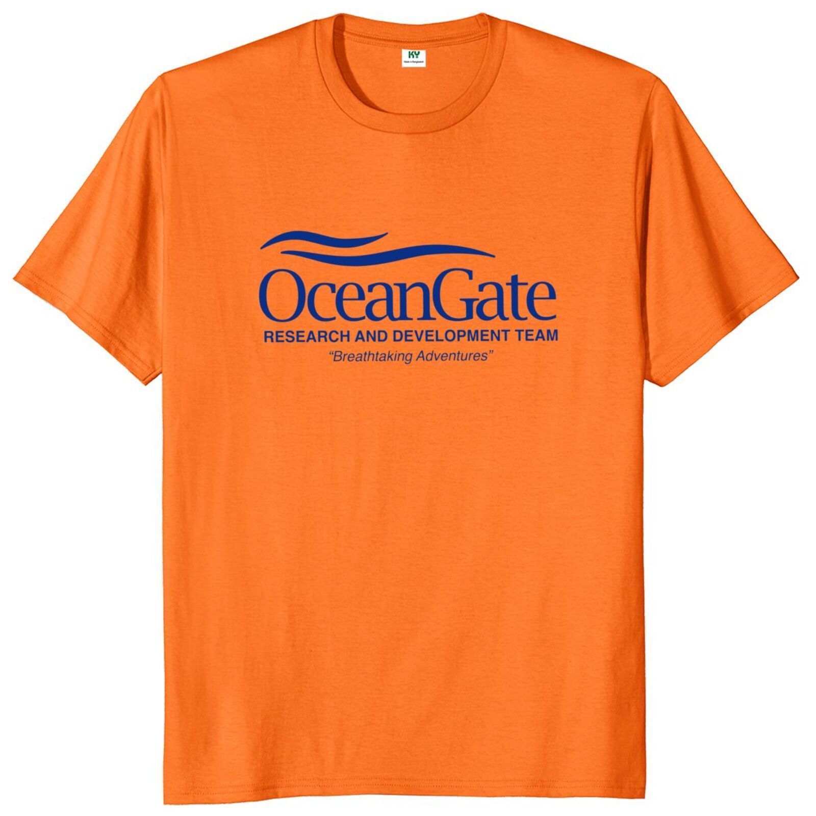Mens TShirts Oceanate Submarine R D Team Tshirt Trend Summer Unisex 100% Cotton Womens 230720