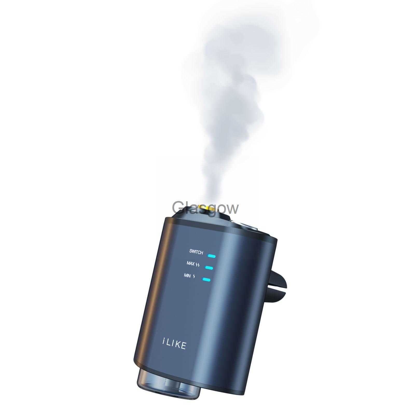 Car Air Freshener Electric Auto Air Diffuser Aroma Car Air Vent Humidifier Fragrance Car Freshener Wood Mist Grain Oil Perfume Air Aromathera x0720