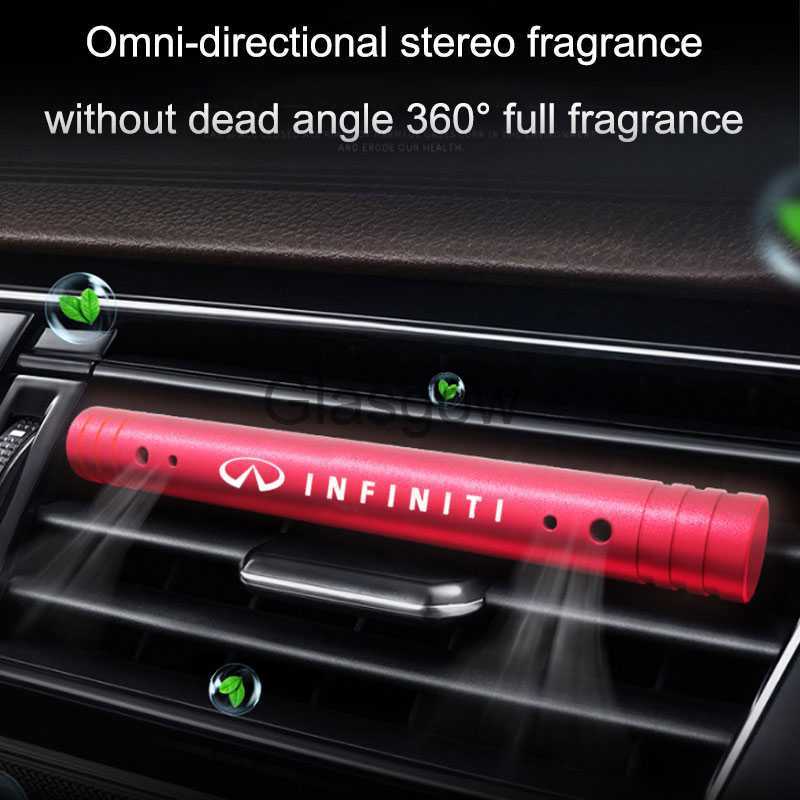 Car Air Freshener For Infiniti FX35 Q50 Q30 ESQ QX50 QX60 QX70 EX JX35 G35 G37 Car Aroma Lasting Fragrance Aromatherapy Car Special Air Freshener x0720