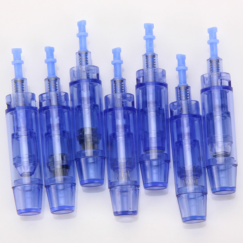 50pcs Ultima Dr Pen A1 Replacement Needle Cartridge Bayonet 9 pin 12 Pin 36 Needle 42 pin Nano Needle Microneedling MTS Tattoo Tips