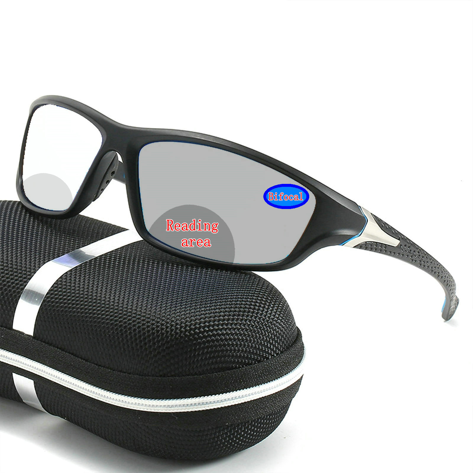 Reading Glasses Outdoor pochromic Bifocal Reading Glasses Multifocal Near Far Plastic Presbyopic Glasses for Men Sport driving sunglasses NX 230719