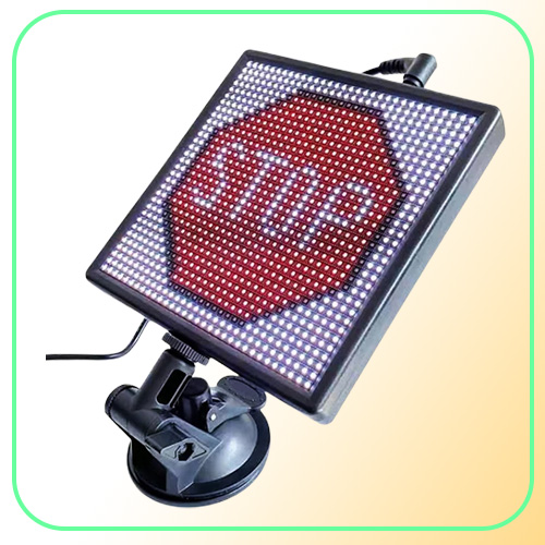 12v P4 32x32 RGB Bluetooth car LED Display Board Rear Window Programmable GIF LED Onboard Sn face led sign Light