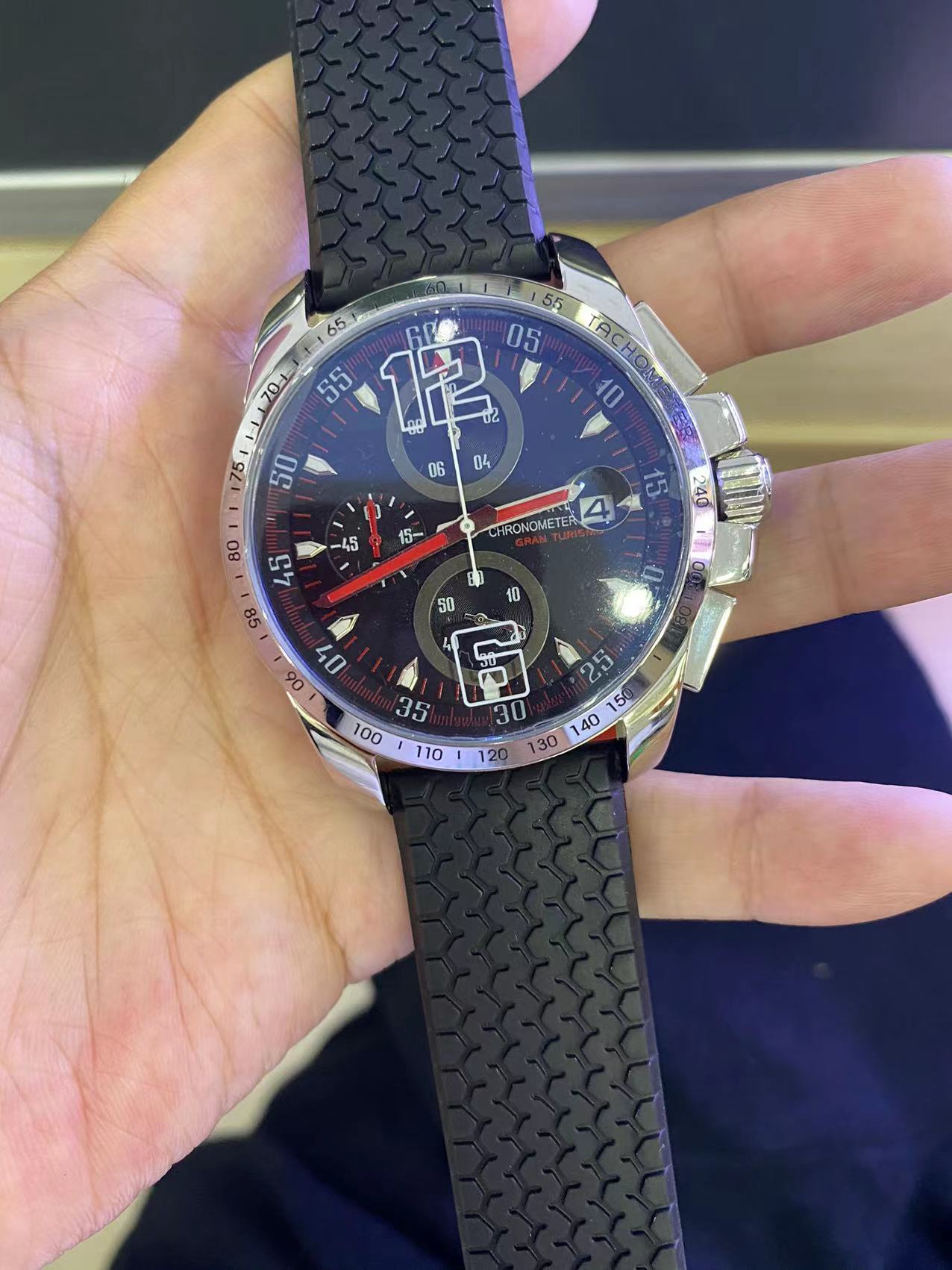 Fashion men stainless watches high quality men Chronograph wrist watch 529 Wholesale watches