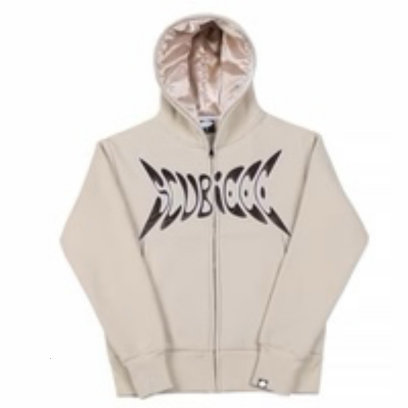 Women's Hoodies Sweatshirts Gothic Sweatshirt Fashion European and American Y2K Hoodies Autumn Winter Loose Style High Street Style Men and Women