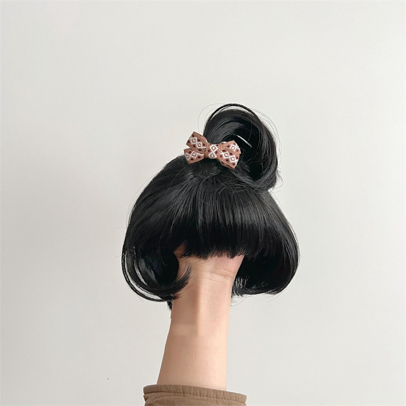 Caps Hats 2023 Hair Accessories Fashion Cute Baby Boy Girl Wig Hat Cap Hairpiece born Children Kids Headwear P ograph Props 230720