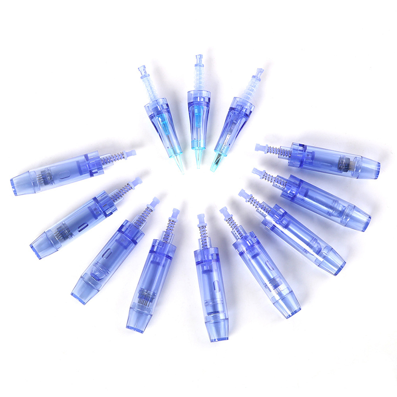 50 Pcs 9/12/24/36/42 pins Nano Needle MTS Cartridges For Electric Derma Pen Auto Microneedling System Skin Care Meso Therapy Dr.pen A1