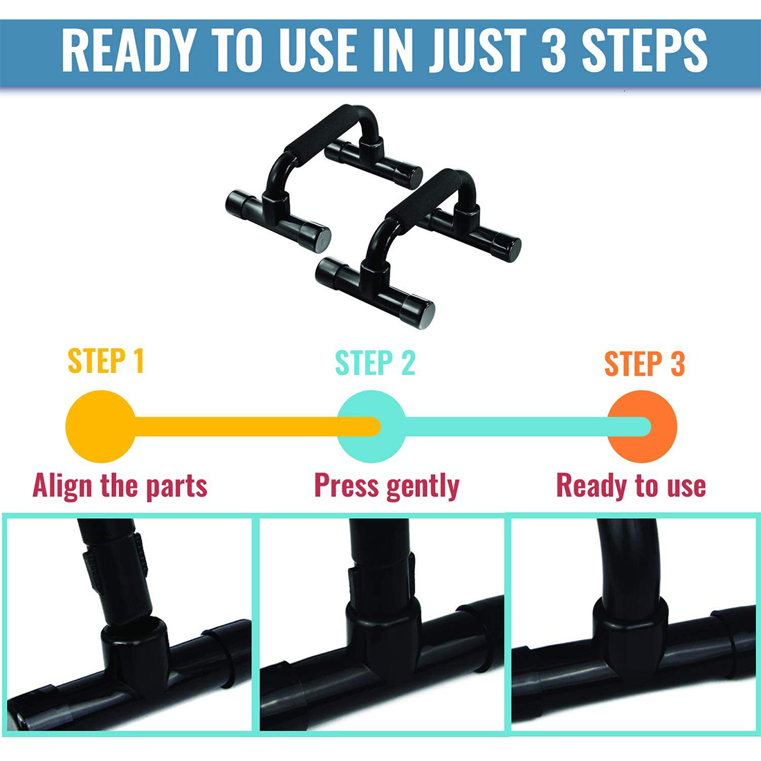 Push Ups Stands Push Up Bars Home Workout Rack Exercise Stand Fitness Equipment Foam Handle for Floor Men Women Strength Muscle Grip Training 230720