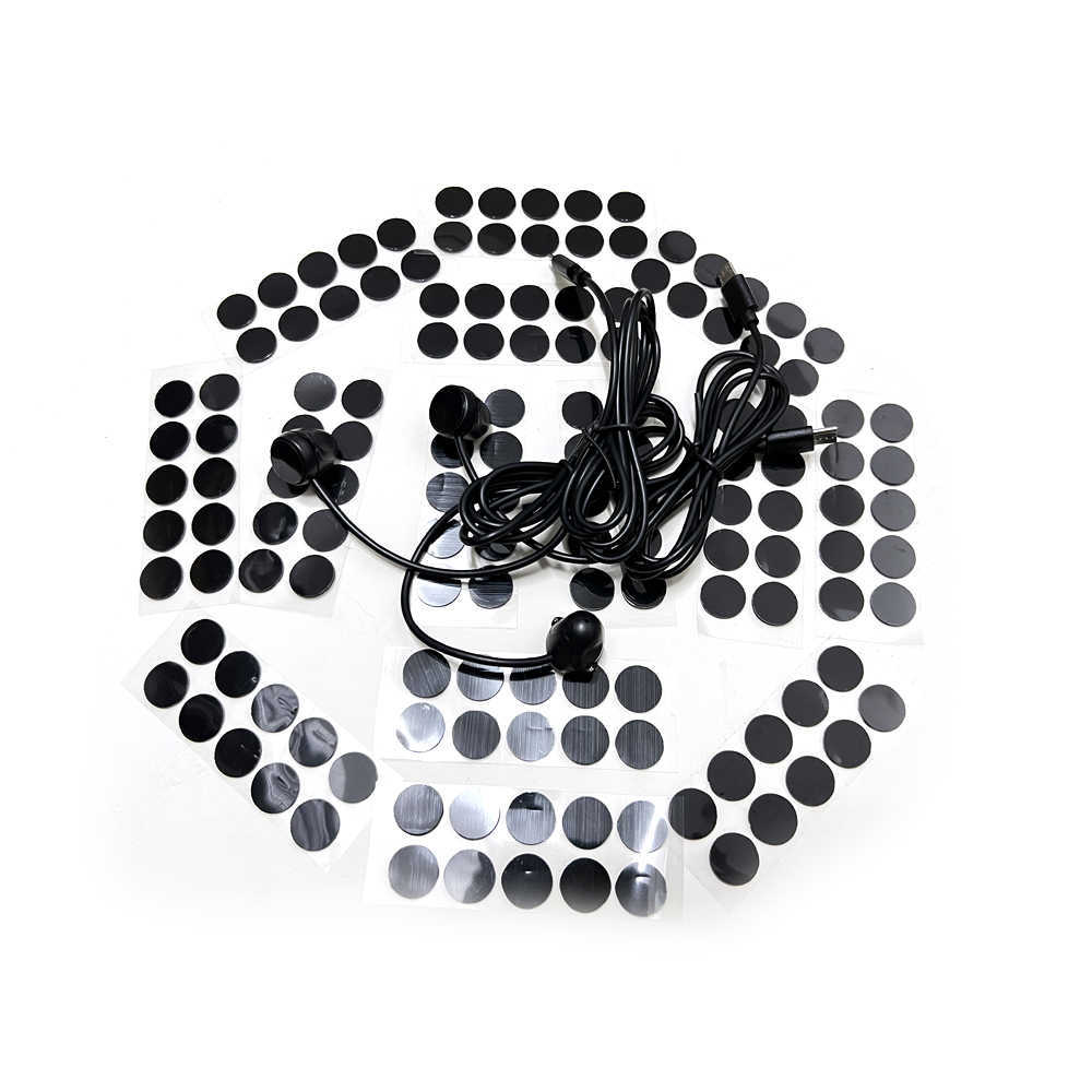 Auto Clicker Round No trace Adhesive Nano glue Double sided adhesive stickers Mobile Phone Screen Automatic Clicker Accessories L230619