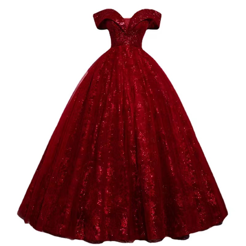 2023 shiny gown Garden Country Toddler Gowns Long Sleeves Appliques New Vintage Cheap Lace Wedding Dresses Vestios De Novia Bridal Gown
