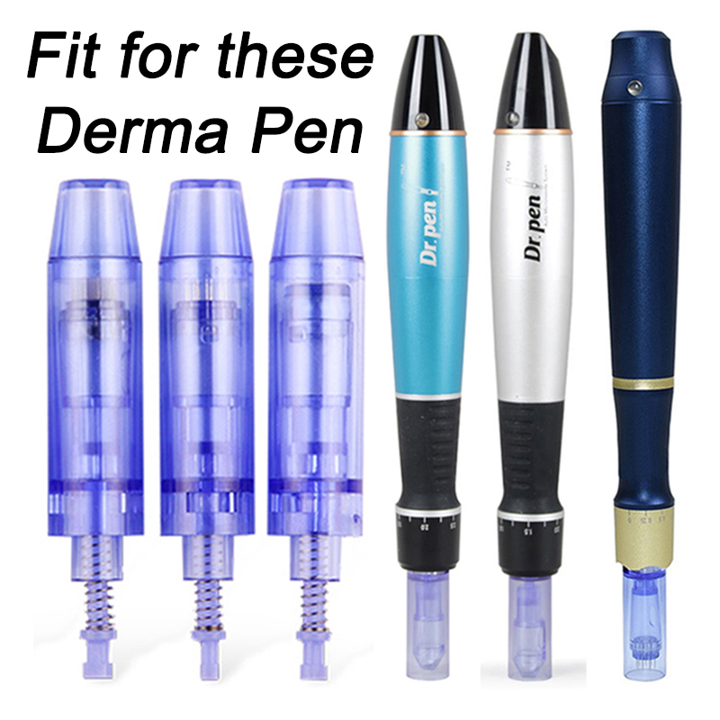 50 Pcs 9/12/24/36/42 pins Nano Needle MTS Cartridges For Electric Derma Pen Auto Microneedling System Skin Care Meso Therapy Dr.pen A1