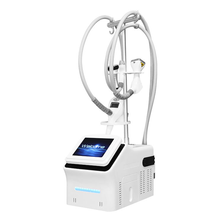5 Handles Vertical Body Shaping Skin Rejuvenation Cellulite Weight Loss Vacuum Cavitation Roller Rf Velaslim Machine