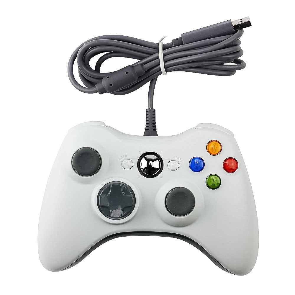 By Sea Shipping USB Wired Gamepad Console handle For Microsoft Xbox 360 Controller Joystick Games Controllers Gampad Joypad Nostalgic with Retail Pack