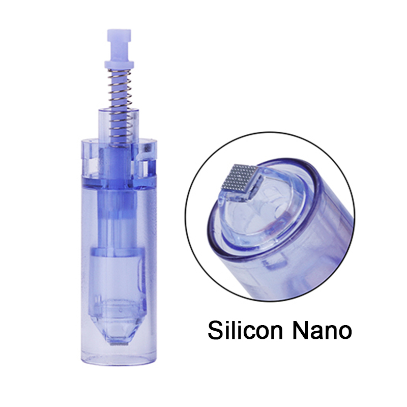 50 Pcs 9/12/24/36/42 pins Nano Needle MTS Cartridges For Electric Derma Pen Auto Microneedling System Skin Care Meso Therapy Dr.pen A1