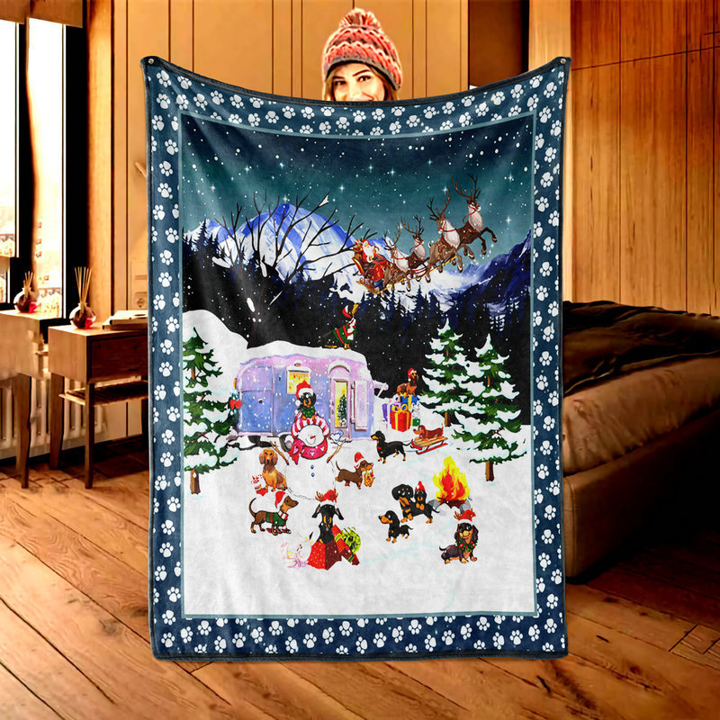 Blankets Swaddling Christmas Halloween Pattern Flannel Throw Blanket Soft Warm Cozy for Sofa Bed Decor Blanket Kid Adult Festival Gift Home Bedroom 23