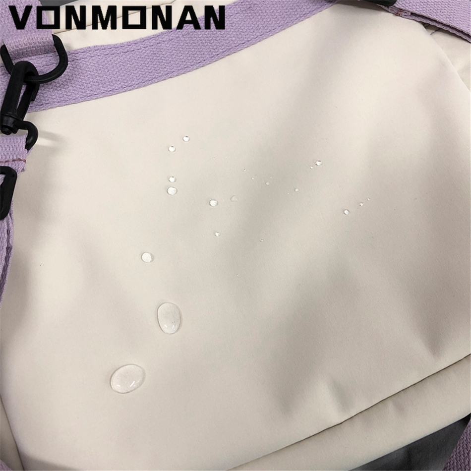 School Bags 3 In 1 Backpack for Teenage Girl Ring Buckle Portable Travel Shoulder Bag Female Small Schoolbag Badge Woman Rucksack Satchel 230720