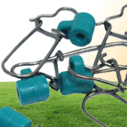 1000pieceslot Fishing Line Sinker Slides Duo Lock Snaps Terminal Tackle High Strength Stainless Steel Sinker Slider Swivel Snap K