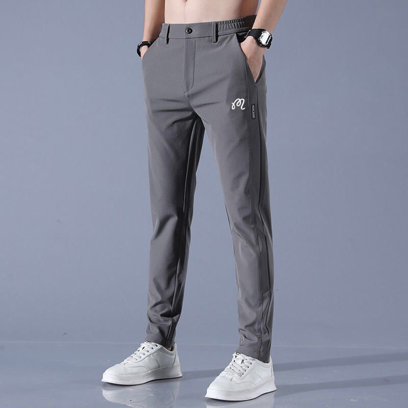 Men's Pants 2023 Springsummer Golf Embroidered Ball High Quality Elastic Fashion Casual Breathable 230720