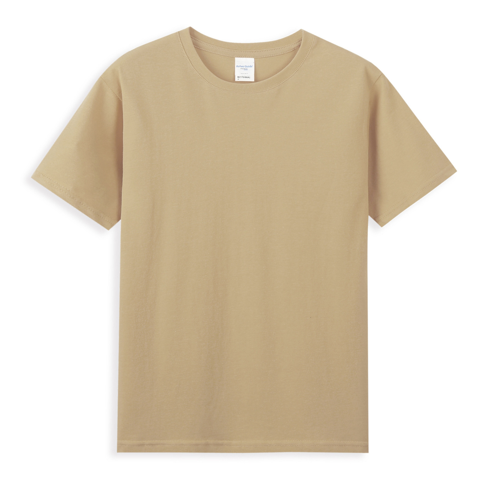 Men's T-Shirts Pure color short -sleeved loose and breathable round neck T -shirt men and women spring and summer bottoming shirt 230720
