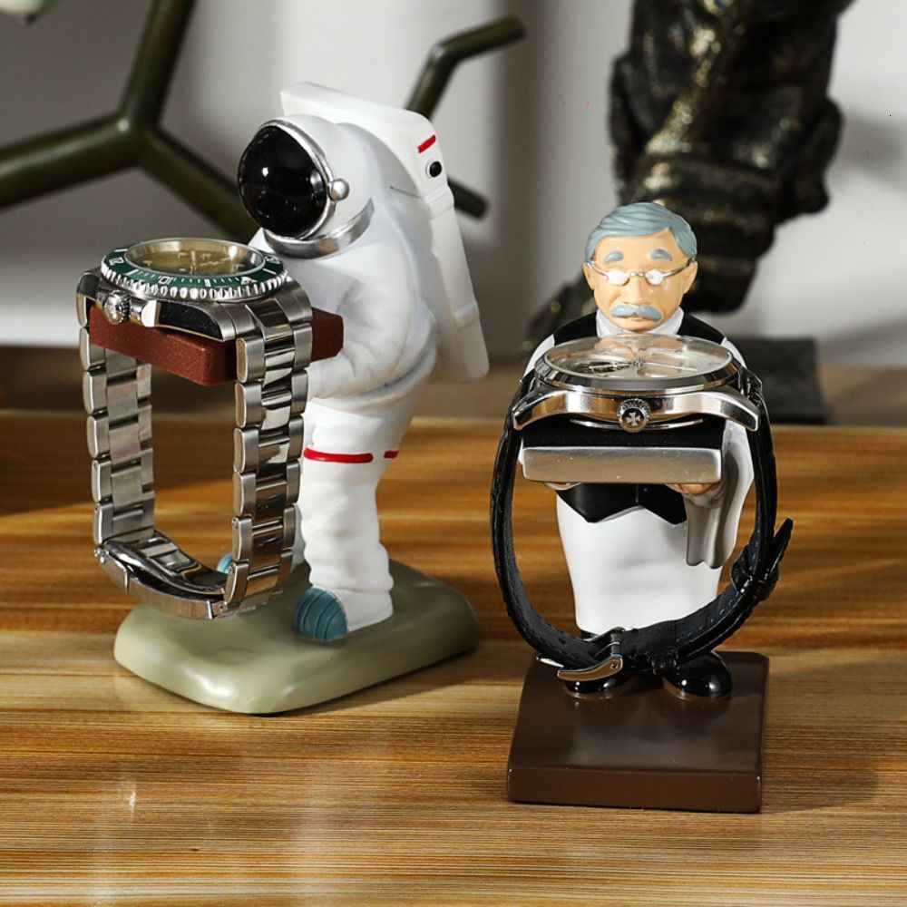 Watch Boxes Cases Creative Fashion Decorations Crafts Watch Storage Box Astronaut Watch Display Box Watch Holder 230719