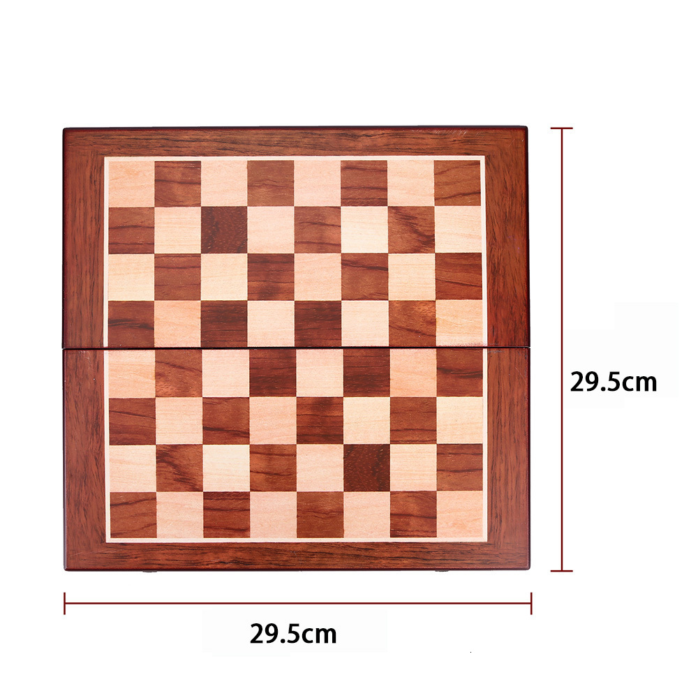 Outdoor Games Activities Metal Medieval Chess Set with High Quality Wooden Chessboard Adult and Children 32 Pieces Family Game Toy Gift 230720
