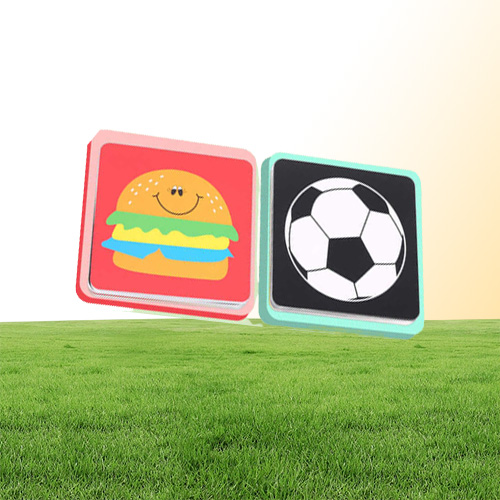 Montessori Baby Toys Black White Flash Cards High Contrast Visual Stimulation Learning Activity Flashcards Baby Gifts
