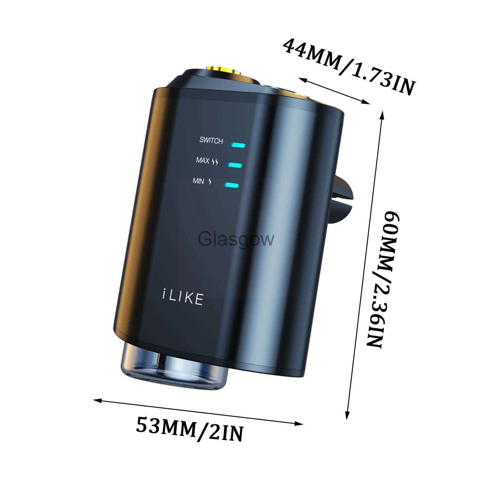 Car Air Freshener Electric Auto Air Diffuser Aroma Car Air Vent Humidifier Fragrance Car Freshener Wood Mist Grain Oil Perfume Air Aromathera x0720