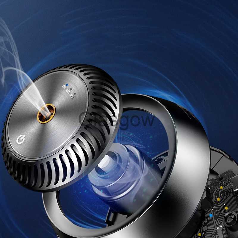 Car Air Freshener Electric Auto Air Diffuser Essential Oil Car Air Freshener Perfume Fragrance Deco Car Air Vent Humidifier Mist Oil Aromatherapy x072