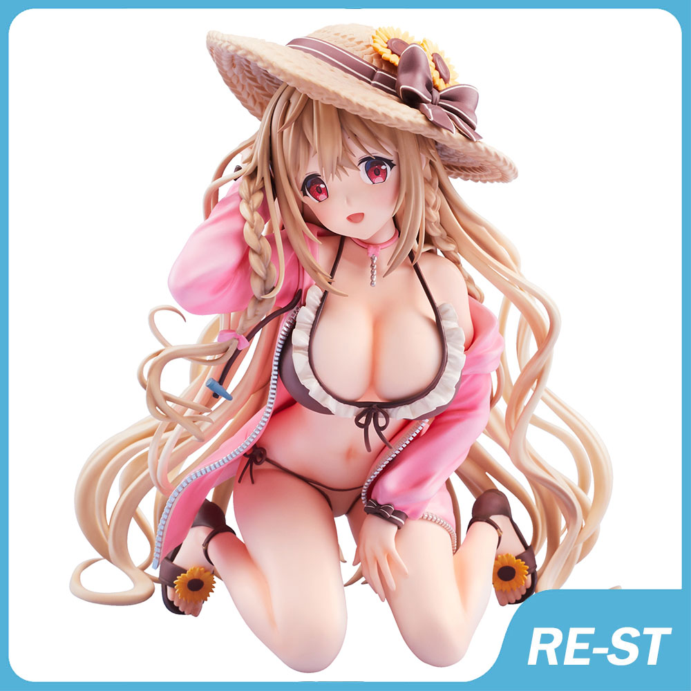 Anime Manga Japanese Anime Figures Adult Maeda Shiori Swimwear Ver. Pvc Action Figurine Collection Model Toys Decoration