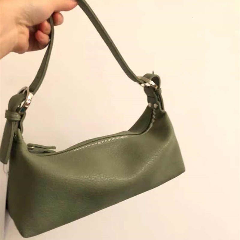 Evening Bags Baguette Bag Armpit Women Soft Lychee Pattern Rectangular Shoulder PU 230720