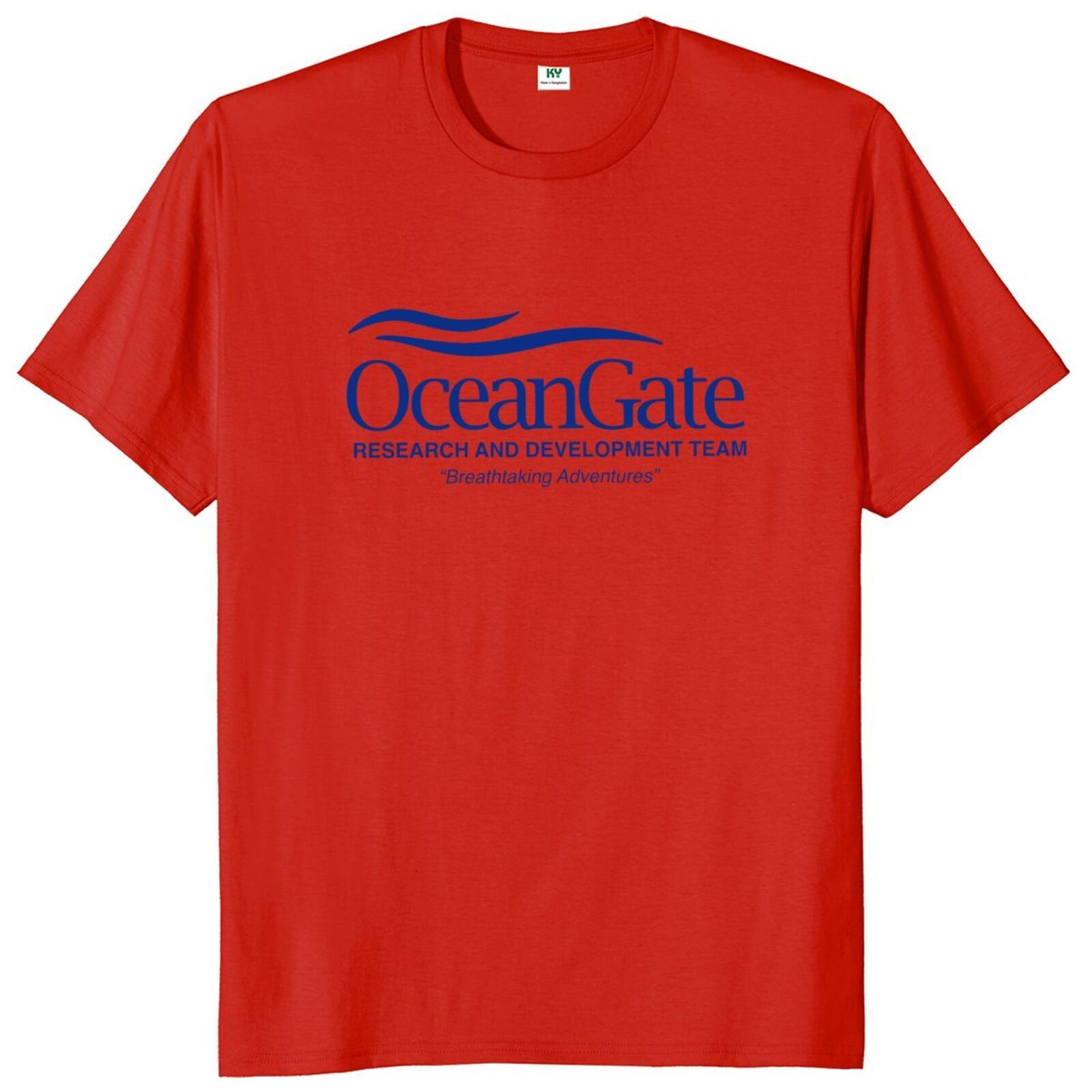 Mens TShirts Oceanate Submarine R D Team Tshirt Trend Summer Unisex 100% Cotton Womens 230720