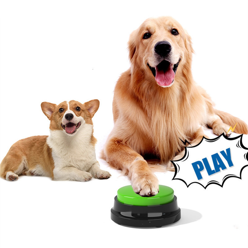 Dog Toys Chews Recordable Dog Training Buttons Pet Toys Talking Pet Interactive toys Speech Buttons Pet toys For Pet Interactive 230719