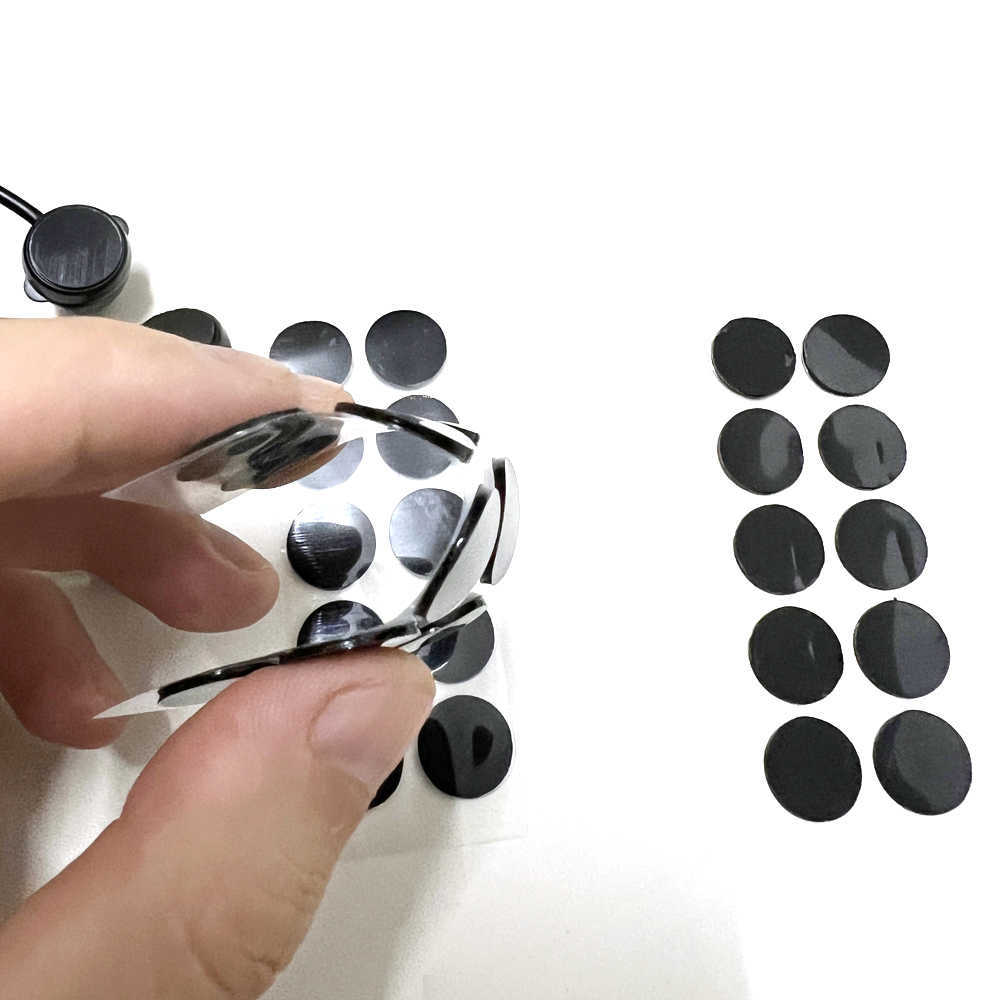 Auto Clicker Round No trace Adhesive Nano glue Double sided adhesive stickers Mobile Phone Screen Automatic Clicker Accessories L230619