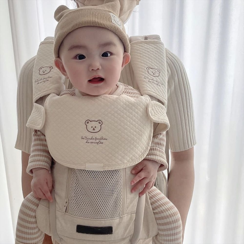Bibs Burp Cloths Cotton Baby Saliva Towel Chest Bite Babies Accessories Shoulder Strap 230720